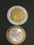 Две БИМЕТАЛНИ Монети Стари редки перфектно състояние за КОЛЕКЦИЯ ДЕКОРАЦИЯ 41014, снимка 1