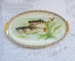 Старинно порцеланово плато- Лимож- Франция , снимка 1