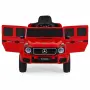 ТОП ЦЕНА!НОВО!Акумулаторен джип Mercedes-Benz G580 RED с 12V батерия,МЕКИ ГУМИ,кожена седалка,USB, снимка 4