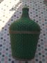 Стара дамаджана 15 литра зелено стъкло, снимка 1 - Буркани, бутилки и капачки - 39734006