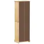 vidaXL Гардероб "Corona" 55x38x170 см бор масив, снимка 6