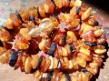 Съветско КЕХЛИБАРЕНО КОЛИЕ 100% НАТУРАЛЕН БАЛТИЙСКИ КЕХЛИБАР ЯНТАР AMBER, снимка 4