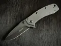 Мощен джобен сгъваем нож Kershaw Cryo 2 Hinderer Framelock (1556BW), снимка 2