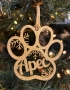 Персонализирани, дървени орнаменти за елха за кучета и котки, снимка 3