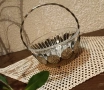 Стъклена кошничка, снимка 1