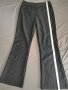 Черен панталон с бяло рае , снимка 1 - Панталони - 42012910