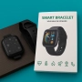 Смарт часовник smart bracelet пулс , крачки работи с всички телефони, снимка 2