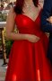 Официална червена рокля , снимка 1 - Рокли - 42188667