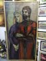 Лиляна Русева, огромна Стара маслена картина, масло на платно, живопис