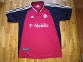 Байерн Мюнхен футболна тениска маркова на Адидас 2001-2003 домакини размер ХЛ, снимка 1 - Футбол - 38773328