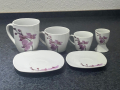Сет за закуска орхидея Germany порцелан, снимка 10