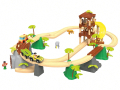 НОВО! PLAYTIVE® Влакче Железница в джунгла / дървено влакче с релси, снимка 1