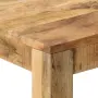 vidaXL Трапезна маса, мангово дърво масив, 82x80x76 cм, снимка 3