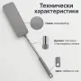 Телескопична четка за прах с две микрофибърни глави, снимка 7