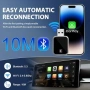 Нов Wireless Apple CarPlay адаптер iOS 11+ за 800+ автомобила кола usb, снимка 3