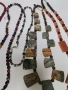 5 БРОЯ гердани и колиета от натурални камъни, снимка 3