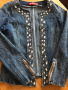 Дамско дънково яке, снимка 1 - Якета - 36245218