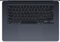 НОВ!!! Лаптоп Apple MacBook Air 15", Apple M3, 8 CPU ядра и 10 GPU ядра, 8GB, 256GB SSD, Midnight, снимка 3