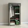 Текстилен гардероб с прахоустойчив капак за дома, снимка 6