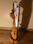 Настолна лампа от дърво., снимка 1 - Настолни лампи - 44700613