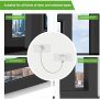Нови 2 броя сигурни ограничители за UPVC прозорци Безопасност Дом Защита, снимка 4