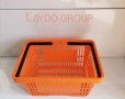 Промоция! Кошница за пазаруване - оранжева 22л, търговско оборудване!, снимка 3