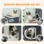 Дърво за котки PawHut, горна платформа за отдих, снимка 8