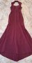 Бална рокля в цвят бордо, снимка 1 - Рокли - 39708179