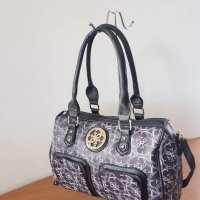 Луксозна Черна чанта Guess  код SG-F15, снимка 2 - Чанти - 41863282
