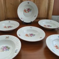 Стар български порцелан чинии, снимка 1 - Антикварни и старинни предмети - 35848968