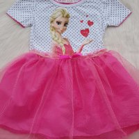 Детска рокля Елза - размер 3години - НОВА, снимка 4 - Детски рокли и поли - 44376117