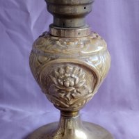 стара порцеланова лампа, снимка 2 - Антикварни и старинни предмети - 42281925