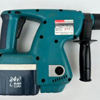 Makita BHR200 - Акумулаторен перфоратор 24V 3.3Ah, снимка 3 - Други инструменти - 44839827