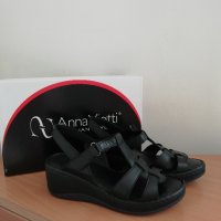 Нови италиански кожени сандали, 36 размер, снимка 2 - Сандали - 41163187