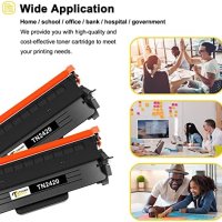 Нов Комплект 2 броя тонер касети мастило за офис принтер Brother, снимка 5 - Други - 41650331