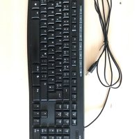 Клавиатура Logitech Media K200, USB, черна, снимка 1 - Клавиатури и мишки - 41884353