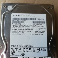 Хард диск Hitachi GST Deskstar 7K1000.C HDS721025CLA382 250GB SATA 3.0Gb/s, снимка 3 - Твърди дискове - 35837050