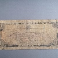 Банкнота - Доминикана - 1 песо | 1988г., снимка 2 - Нумизматика и бонистика - 39047940