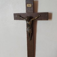 Стар кръст , Исус Христос 25х13см, снимка 3 - Други ценни предмети - 41394340