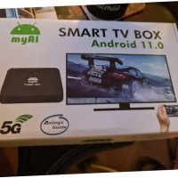 Нови 4х 1.7G tv box myAl T95 5G Android 11 4GB RAM 64GB ROM 12 месеца гаранция  от вносител, снимка 3 - За дома - 39210491