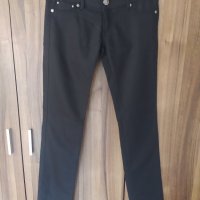 Дамски черен панталон One More Jeans, снимка 6 - Панталони - 40163898