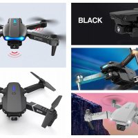 § Нови 3 цвята E99 PRO Dron 4k HD 2 камери WIFI FPV Въздушна фотография избягва препятствия Вносител, снимка 11 - Дронове и аксесоари - 39848736