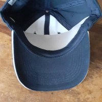 шапка бейзболна с козирка, Слезинджър Slazenger, качествена, оригинална, тъмно синя, 100% памук, снимка 2 - Спортна екипировка - 41706770