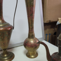 вази,ибрици,бокали месингови , снимка 12 - Декорация за дома - 44519188