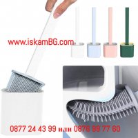 Иновативна стенна силиконова четка за тоалетна чиния – Silicone brush, снимка 9 - Други стоки за дома - 40065533