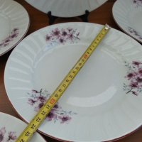 Стар български порцелан чинии плитки, снимка 2 - Антикварни и старинни предмети - 34338337
