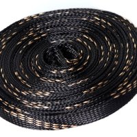 Черно - златиста кабелна шлауфка 6 мм, 11 метра, снимка 1 - Други - 41967397