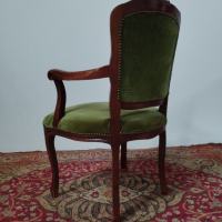 Бароково кресло Луи XV, снимка 3 - Дивани и мека мебел - 44686056