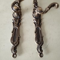 барокови дръжки за врата с шилд-комплект, снимка 1 - Други ценни предмети - 41841456