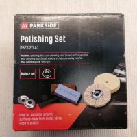 Комплект за полиране, 8 части Polishing set Parkside PBZS 20A1 8 части, снимка 3 - Други инструменти - 44368181